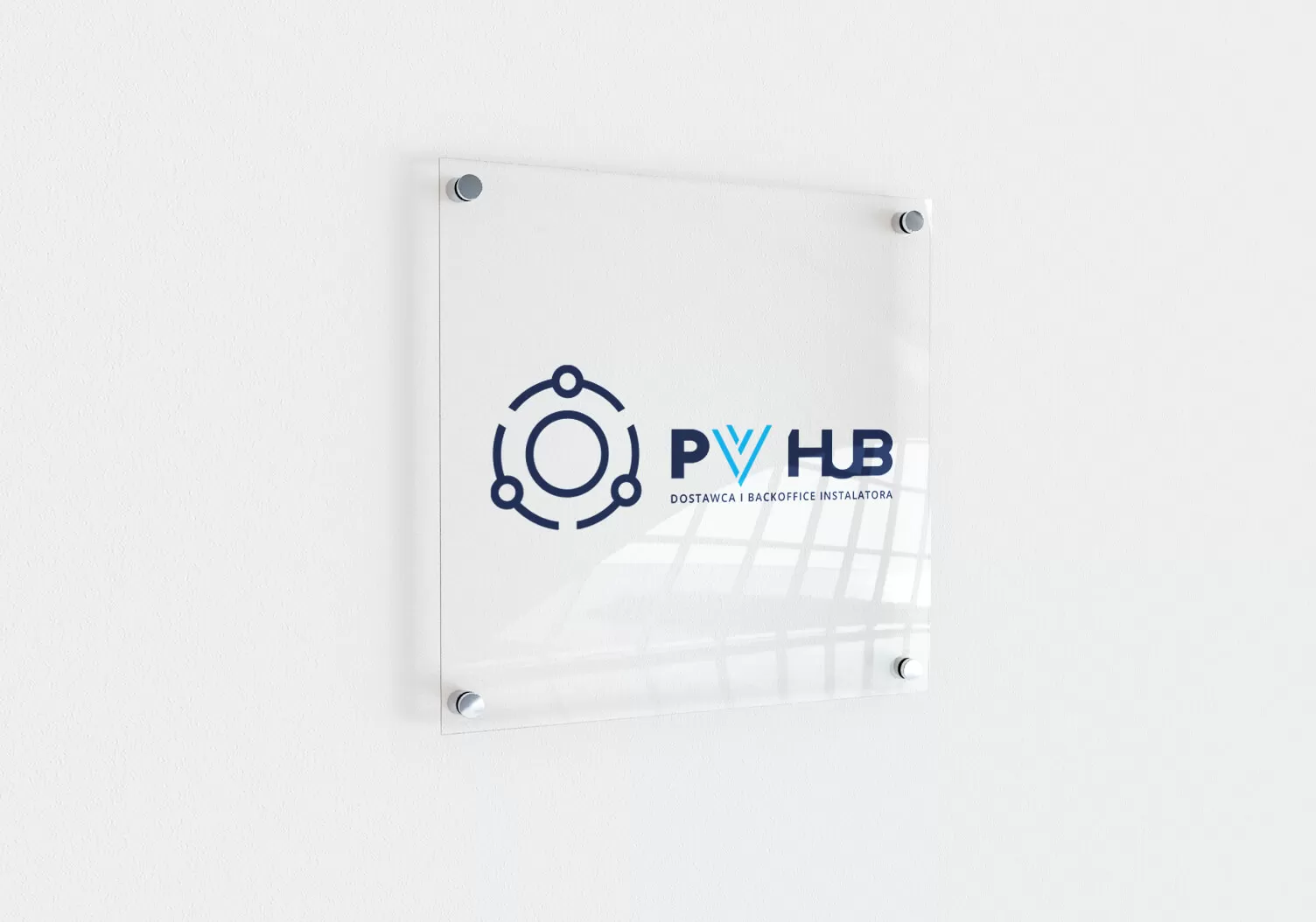 PV HUB fotowoltaika - projekt logo