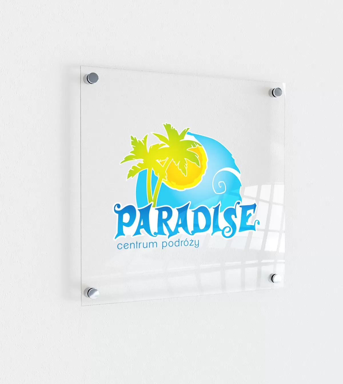 PARADISE biuro podróży - projekt odświeżenia logo
